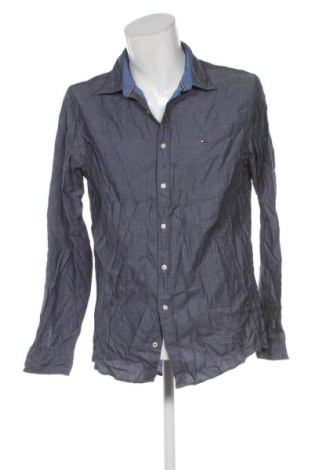 Męska koszula Tommy Hilfiger, Rozmiar L, Kolor Niebieski, Cena 162,99 zł, #137841027
