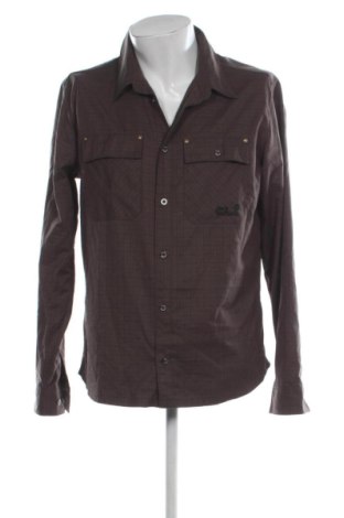 Herrenhemd Jack Wolfskin, Größe XL, Farbe Braun, Preis 26,99 €, #137850472