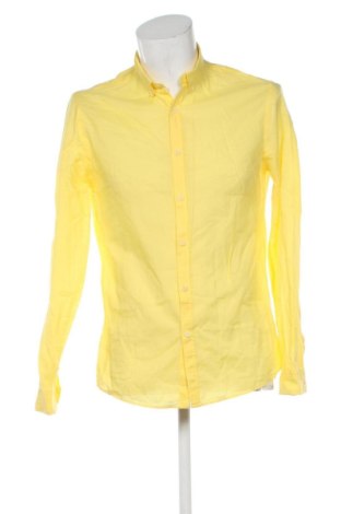 Pánska košeľa  Zara, Veľkosť M, Farba Žltá, Cena  17,00 €, #137852780