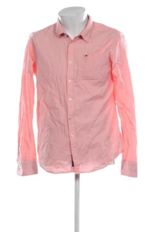 Herrenhemd Hilfiger Denim, Größe XL, Farbe Rosa, Preis 34,99 €, #137856444