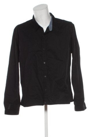 Cămașă de bărbați Q/S by S.Oliver, Mărime XXL, Culoare Negru, Preț 48,99 Lei, #137857238