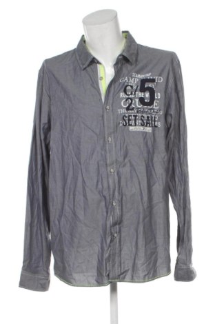 Мъжка риза Camp David, Размер XXL, Цвят Сив, Цена 28,63 €, #137864591
