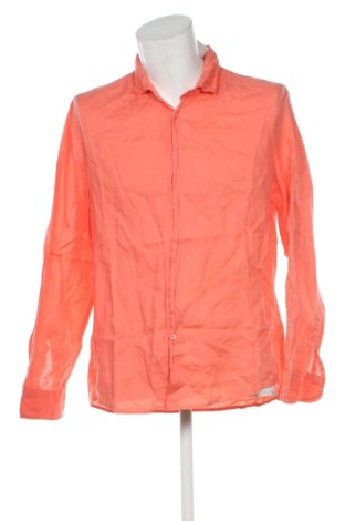 Herrenhemd Mango, Größe L, Farbe Orange, Preis 17,34 €, #137865121
