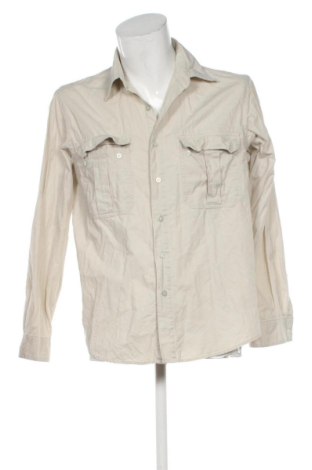 Herrenhemd Unbranded, Größe M, Farbe Beige, Preis 15,00 €, #137865416