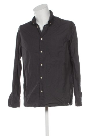 Herrenhemd H&M, Größe L, Farbe Grau, Preis 7,79 €, #137873208