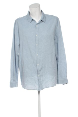 Cămașă de bărbați LCW, Mărime XXL, Culoare Albastru, Preț 81,52 Lei, #137885713