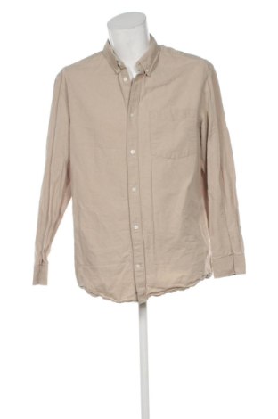 Cămașă de bărbați H&M, Mărime XL, Culoare Bej, Preț 31,49 Lei, #137886638