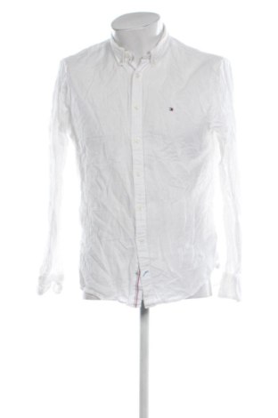 Męska koszula Tommy Hilfiger, Rozmiar L, Kolor Biały, Cena 172,99 zł, #137830154