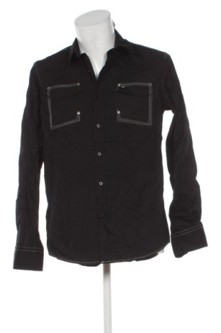 Męska koszula Armani Jeans, Rozmiar L, Kolor Czarny, Cena 236,99 zł, #137837115