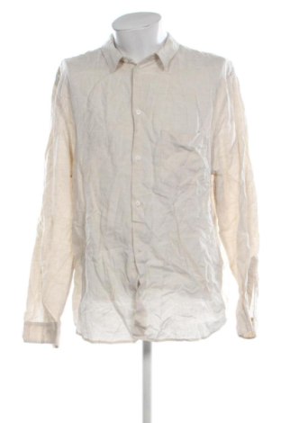 Мъжка риза H&M, Размер XXL, Цвят Бежов, Цена 11,75 €, #137857255