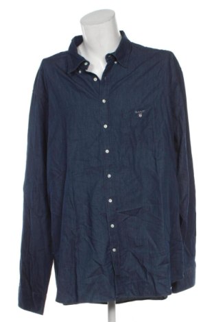 Herrenhemd Gant, Größe 4XL, Farbe Blau, Preis 87,99 €, #137864683