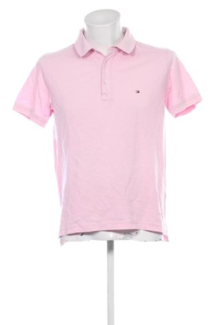 Męski T-shirt Tommy Hilfiger, Rozmiar L, Kolor Różowy, Cena 156,99 zł, #137837872