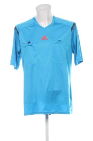 Męski T-shirt Adidas, Rozmiar XL, Kolor Niebieski, Cena 62,99 zł, #137838362