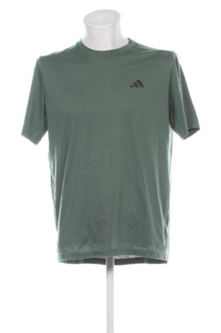 Męski T-shirt Adidas, Rozmiar L, Kolor Zielony, Cena 62,99 zł, #137843485