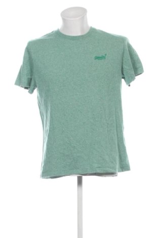 Męski T-shirt Superdry, Rozmiar XL, Kolor Zielony, Cena 67,99 zł, #137845238