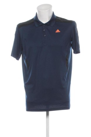 Мъжка тениска Adidas, Размер L, Цвят Син, Цена 23,51 €, #137845467