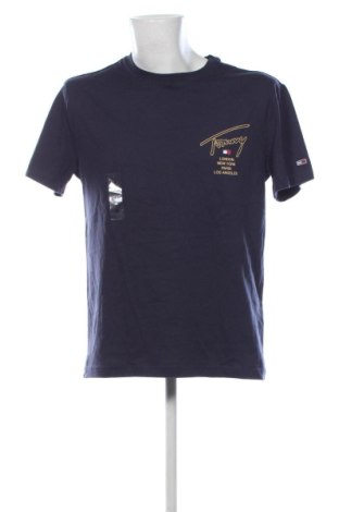 Férfi póló Tommy Jeans, Méret M, Szín Kék, Ár 9 849 Ft, #137846176