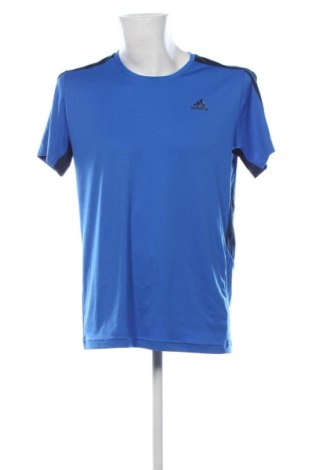 Herren Shirt Adidas, Größe L, Farbe Blau, Preis 20,99 €, #137847056