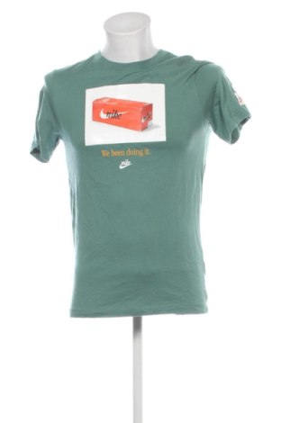 Мъжка тениска Nike, Размер S, Цвят Зелен, Цена 14,31 €, #137847453