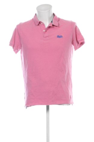 Мъжка тениска Superdry, Размер XL, Цвят Розов, Цена 21,47 €, #137850108