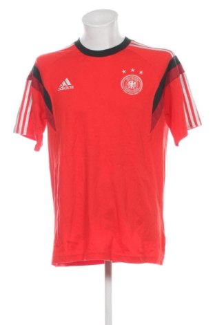 Ανδρικό t-shirt Adidas, Μέγεθος L, Χρώμα Κόκκινο, Τιμή 19,99 €, #137850876