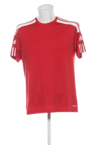 Męski T-shirt Adidas, Rozmiar L, Kolor Czerwony, Cena 62,99 zł, #137851261