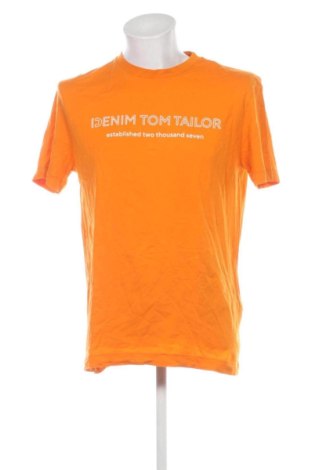 Męski T-shirt Tom Tailor, Rozmiar L, Kolor Pomarańczowy, Cena 66,99 zł, #137851657