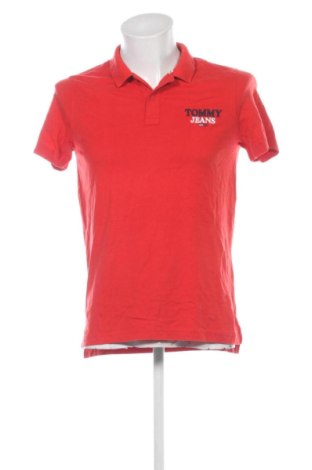 Męski T-shirt Tommy Jeans, Rozmiar S, Kolor Czerwony, Cena 140,99 zł, #137852689