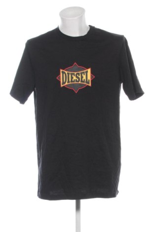 Męski T-shirt Diesel, Rozmiar XXL, Kolor Czarny, Cena 229,99 zł, #137853936