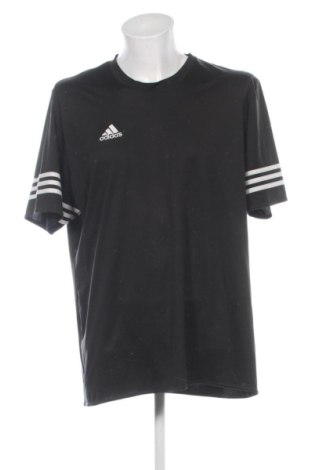 Męski T-shirt Adidas, Rozmiar XXL, Kolor Czarny, Cena 62,99 zł, #137854615