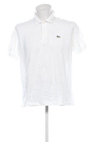 Мъжка тениска Lacoste, Размер XL, Цвят Бял, Цена 28,63 €, #137854901