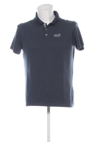 Herren Shirt Jack Wolfskin, Größe L, Farbe Blau, Preis 27,99 €, #137854951