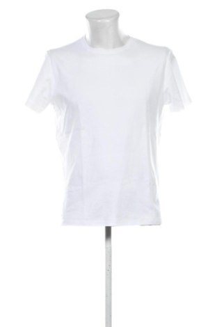 Мъжка тениска Massimo Dutti, Размер L, Цвят Бял, Цена 21,97 €, #137864984