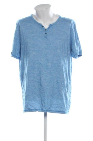 Męski T-shirt Jean Pascale, Rozmiar 3XL, Kolor Niebieski, Cena 43,99 zł, #137865899