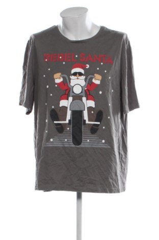 Tricou de bărbați Bon Prix, Mărime 3XL, Culoare Gri, Preț 51,99 Lei, #137868707