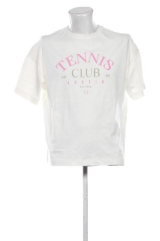 Tricou de bărbați Sinsay, Mărime S, Culoare Ecru, Preț 83,99 Lei, #137881514
