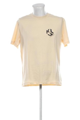 Męski T-shirt Karl Lagerfeld, Rozmiar L, Kolor ecru, Cena 224,38 zł, #137884819