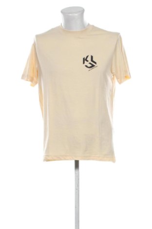 Męski T-shirt Karl Lagerfeld, Rozmiar M, Kolor Beżowy, Cena 224,38 zł, #137884870