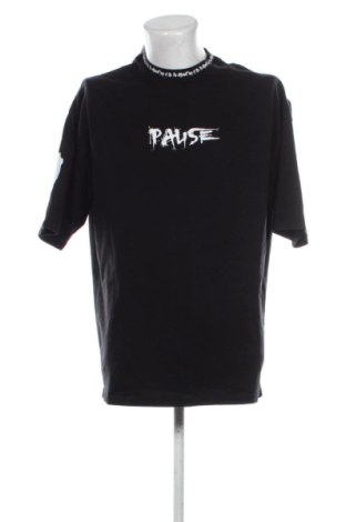 Męski T-shirt Pause Jeans, Rozmiar M, Kolor Czarny, Cena 50,80 zł, #137885804