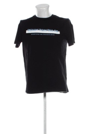 Tricou de bărbați Tom Tailor, Mărime L, Culoare Negru, Preț 41,99 Lei, #137887165