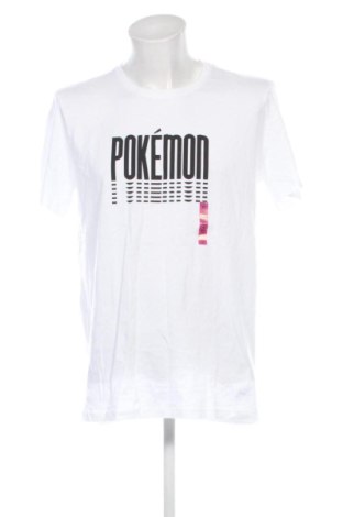 Męski T-shirt Pokemon, Rozmiar XL, Kolor Biały, Cena 73,39 zł, #137897274
