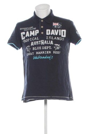 Męski T-shirt Camp David, Rozmiar M, Kolor Niebieski, Cena 105,84 zł, #137897492