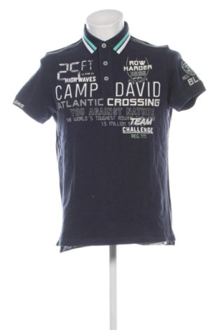 Męski T-shirt Camp David, Rozmiar M, Kolor Niebieski, Cena 105,84 zł, #137897518
