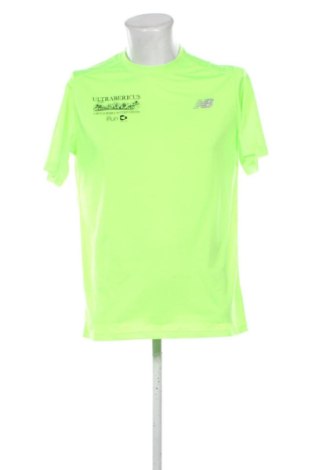 Мъжка тениска New Balance, Размер L, Цвят Зелен, Цена 13,72 €, #137897527