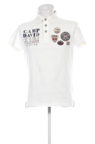 Męski T-shirt Camp David, Rozmiar M, Kolor Biały, Cena 105,84 zł, #137897531