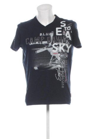 Męski T-shirt Camp David, Rozmiar M, Kolor Niebieski, Cena 105,84 zł, #137897658