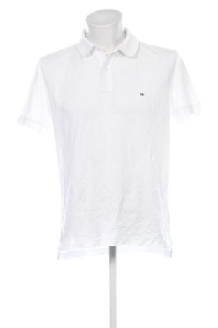 Męski T-shirt Tommy Hilfiger, Rozmiar L, Kolor Biały, Cena 156,99 zł, #137839850