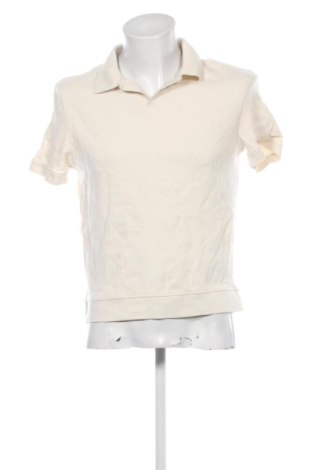Мъжка тениска Zara, Размер M, Цвят Екрю, Цена 14,82 €, #137843210