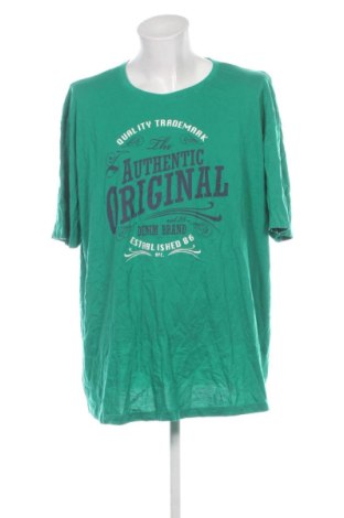 Męski T-shirt Bon Prix, Rozmiar 5XL, Kolor Zielony, Cena 42,99 zł, #137860915