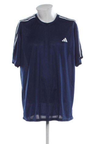 Tricou de bărbați Adidas, Mărime XXL, Culoare Albastru, Preț 75,99 Lei, #137861772